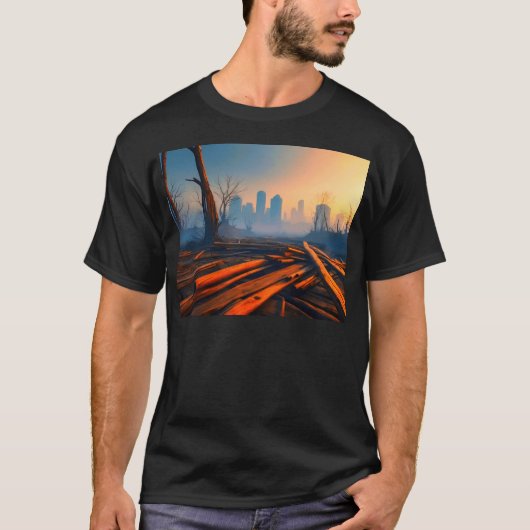 Geen bomen t-shirt (Voorkant)