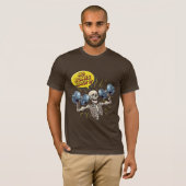 Geen Bones About It - Grappig Gym Skelet T-shirt (Voorkant volledig)