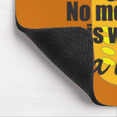 Geen boodschap is een leven waard muismat (Hoek)