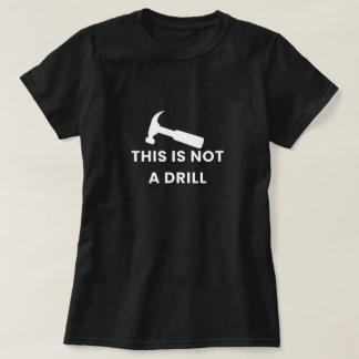 Geen boor T-shirt voor vrouwen