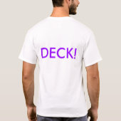 Geen Booty-oproepen... T-shirt (Achterkant)