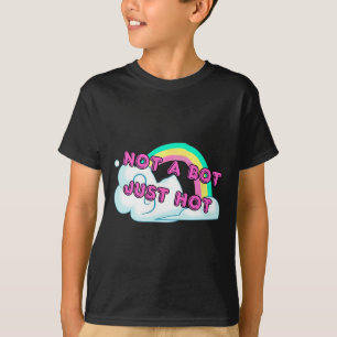 Geen Bot Alleen Hete Meisje Gamer Grafisch Cute Tr T-shirt