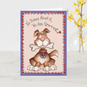 Geen Bot over het - Wenskaart Kaart (Gele Bloem)