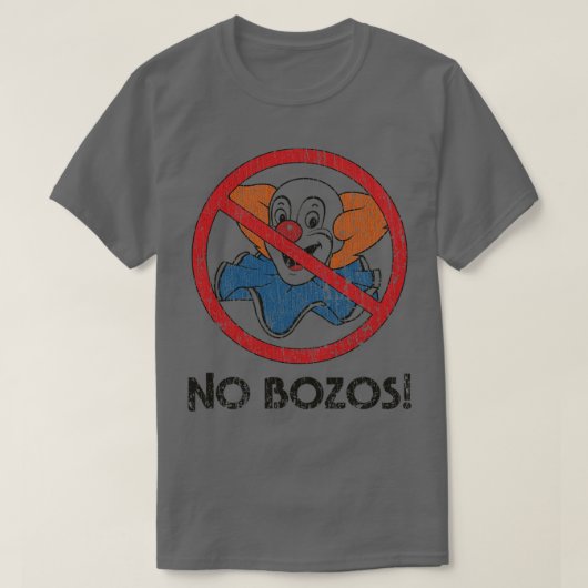 Geen Bozos 1983 T-shirt (Design voorkant)