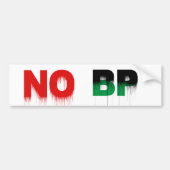 Geen BP Bumpersticker (Voorkant)