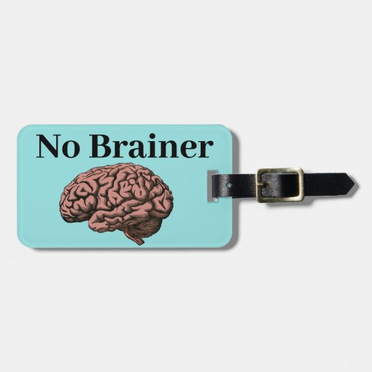 Geen Brainer Bagagelabel (Voorkant horizontaal)