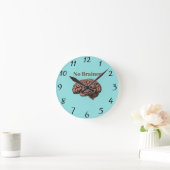 Geen Brainer Clock Ronde Klok (Huis)