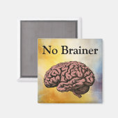 Geen Brainer Magnet (Voorkant / Achterkant)