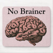 Geen Brainer Muismat (Voorkant)