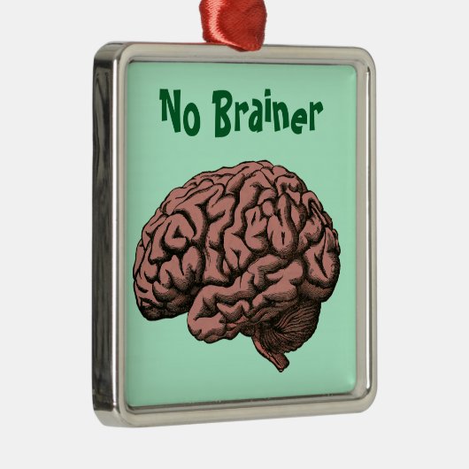 Geen Brainer Ornament (Rechts)
