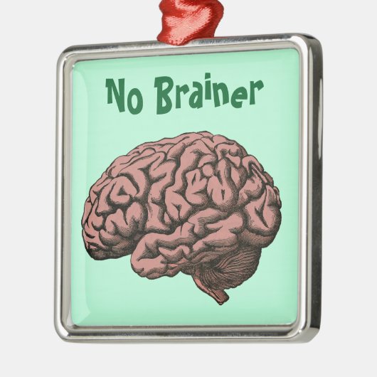 Geen Brainer Ornament (Links)