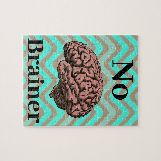 Geen Brainer Puzzle Legpuzzel (Horizontaal)