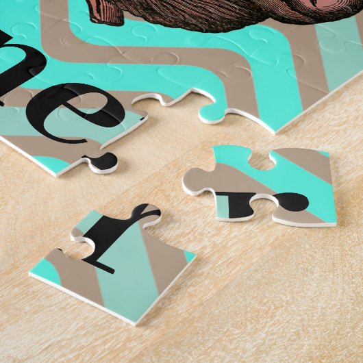 Geen Brainer Puzzle Legpuzzel (Zijkant)