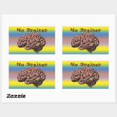 Geen Brainer Sticker (Vel)