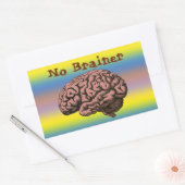 Geen Brainer Sticker (Envelop)