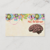 Geen Brainer Visitekaartje (Achterkant)