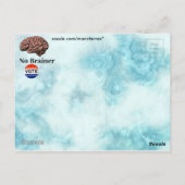 Geen Brainer Vote Briefkaart (Achterkant)