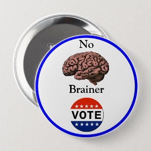 Geen Brainer Vote Button