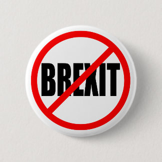 "GEEN BREXIT" RONDE BUTTON 5,7 CM