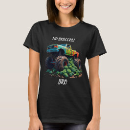 Geen broccoli broccoli monstertruck t-shirt