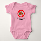 Geen broccoli romper (Voorkant)
