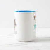 Geen broek brunch tweekleurige koffiemok (Center)