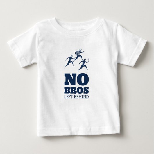 Geen bros achtergelaten T-shirt (Voorkant)