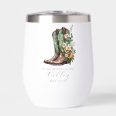 Geen bruid rijdt alleen Bloemen Cowgirl Laarzen Cu (Voorkant)