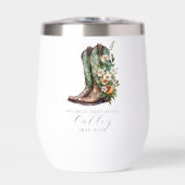 Geen bruid rijdt alleen Bloemen Cowgirl Laarzen Cu (Voorkant)