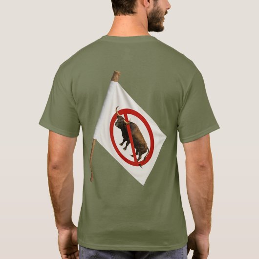 Geen BS-vlag T-shirt (Achterkant)