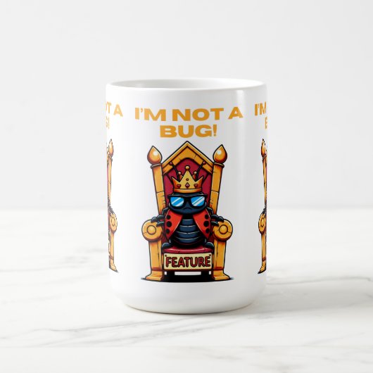 Geen bug shirt koffiemok (Center)