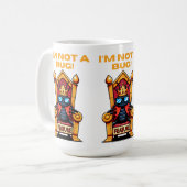 Geen bug shirt koffiemok (Voorkant links)