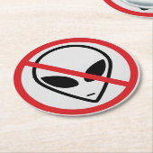 Geen buitenaardse onderzetters (Gebogen)