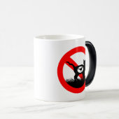 Geen buitenkatten magische mok (Voorkant rechts)