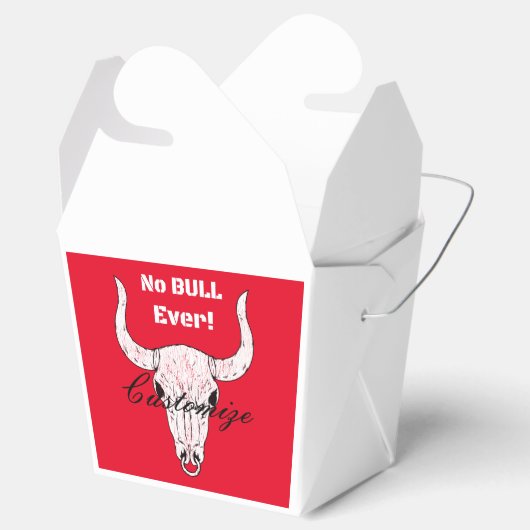 Geen Bull Ever Thunder_Cove Bedankdoosjes (Geopend)