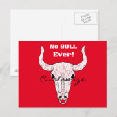 Geen Bull Ever Thunder_Cove Briefkaart (Voorkant / Achterkant)