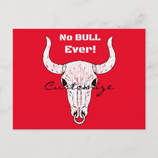 Geen Bull Ever Thunder_Cove Briefkaart (Voorkant)