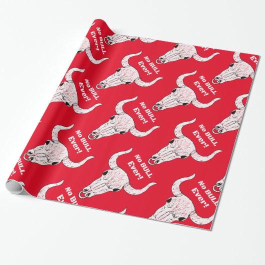Geen Bull Ever Thunder_Cove Cadeaupapier (Uitgerold)