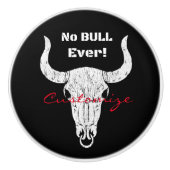Geen Bull Ever Thunder_Cove Keramische Knop (Voorkant)