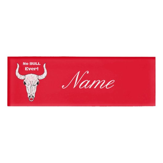 Geen Bull Ever Thunder_Cove Naambadge (Voorkant)