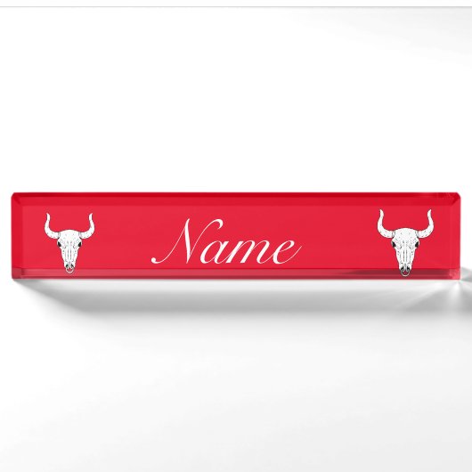 Geen Bull Ever Thunder_Cove Naambordje (Voorkant)