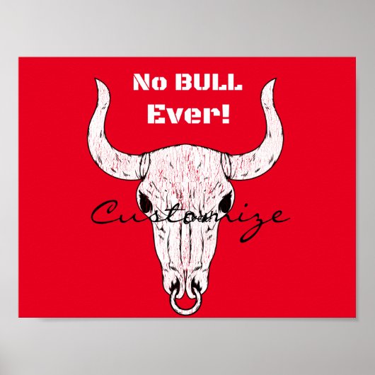 Geen Bull Ever Thunder_Cove Poster (Voorkant)