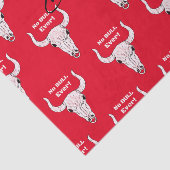 Geen Bull Ever Thunder_Cove Tissuepapier (Detail)