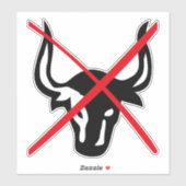 GEEN BULL-laptop-sticker Sticker (Vel)
