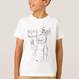 GEEN BULL! Vegetariërs Rock! T-shirt