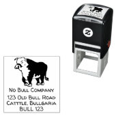 Geen bull  zelfinktende stempel (In situ)