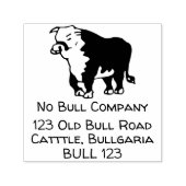 Geen bull  zelfinktende stempel (Design)