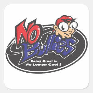 Geen bulleugen stickers