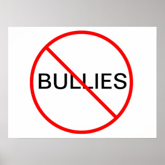 Geen Bullies Poster
