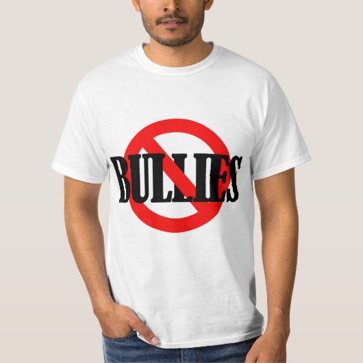 GEEN BULLIES T-SHIRT (Voorkant)